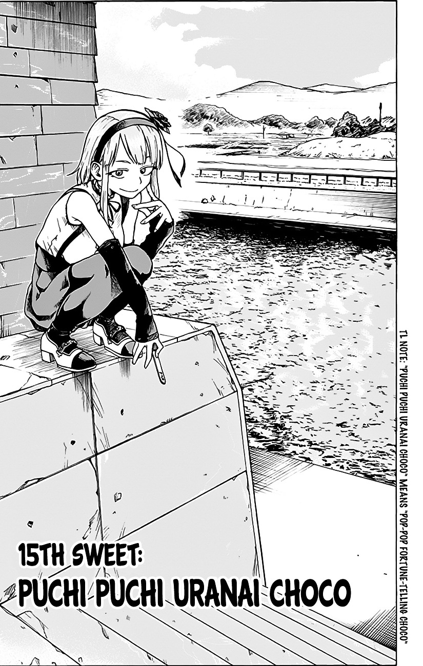 Dagashi Kashi Chapter 15 page 2 - Chapter 15 : Puchi Puchi Uranai Choco