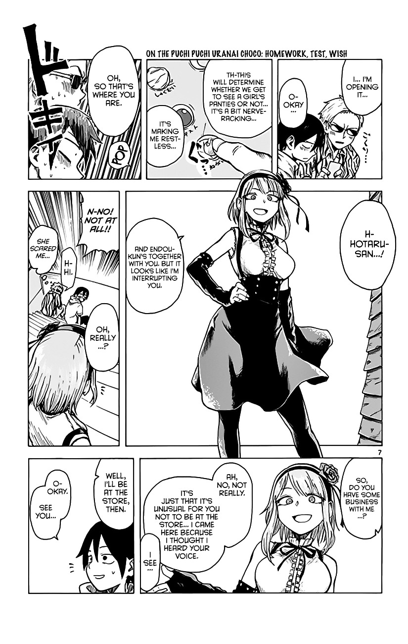 Dagashi Kashi Chapter 15 page 8 - Chapter 15 : Puchi Puchi Uranai Choco