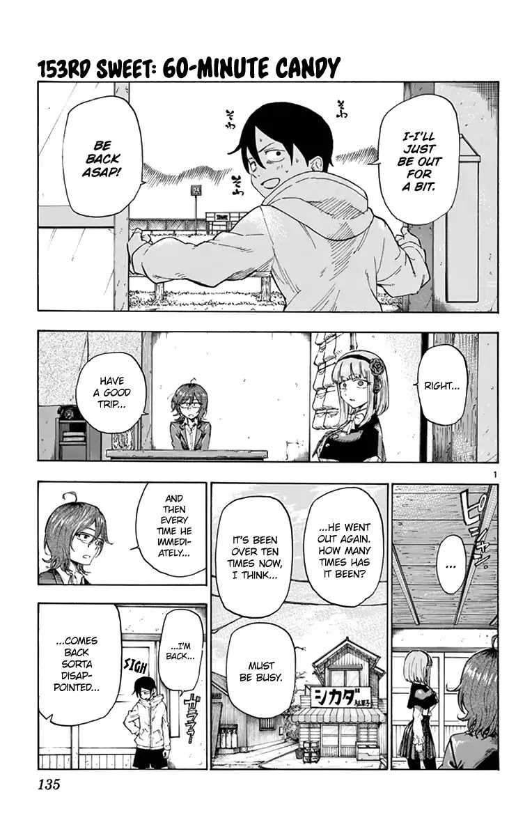Dagashi Kashi Chapter 153 page 1 - Chapter 153: 60 Minute Candy
