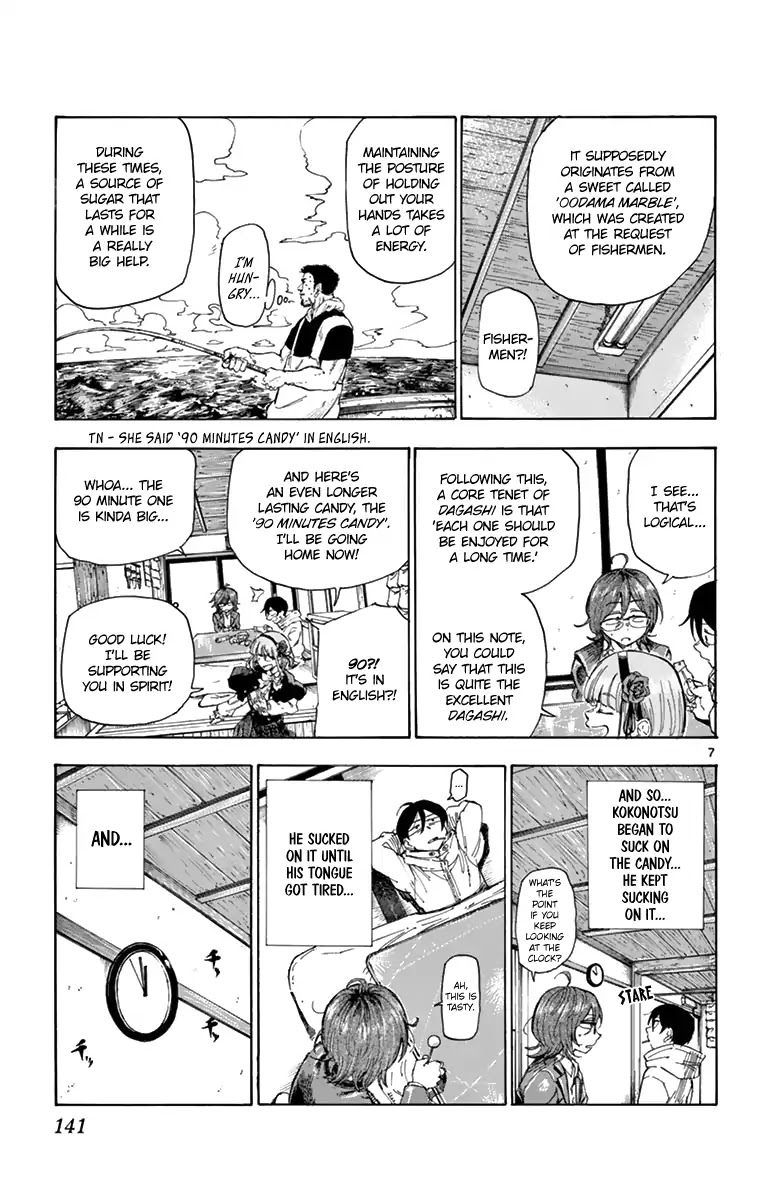 Dagashi Kashi Chapter 153 page 7 - Chapter 153: 60 Minute Candy