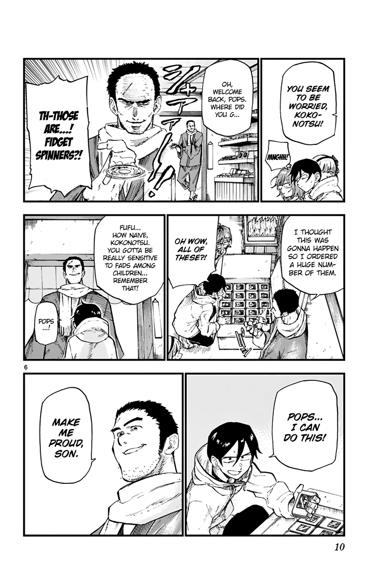 Dagashi Kashi Chapter 156 page 6 - Chapter 156: Fidget Spinners
