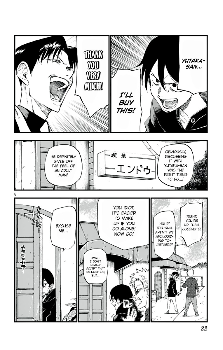 Dagashi Kashi Chapter 157 page 8 - Chapter 157: Stem Lettuce
