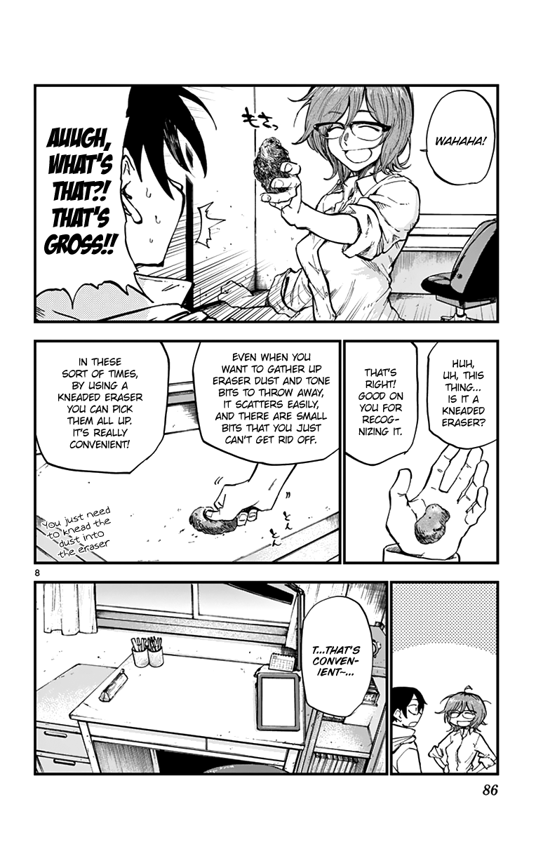 Dagashi Kashi Chapter 163 page 8 - Chapter 163: Kneaded Eraser