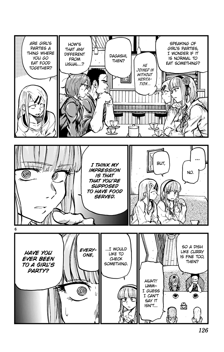 Dagashi Kashi Chapter 167 page 6 - Chapter 167: Girl's Party