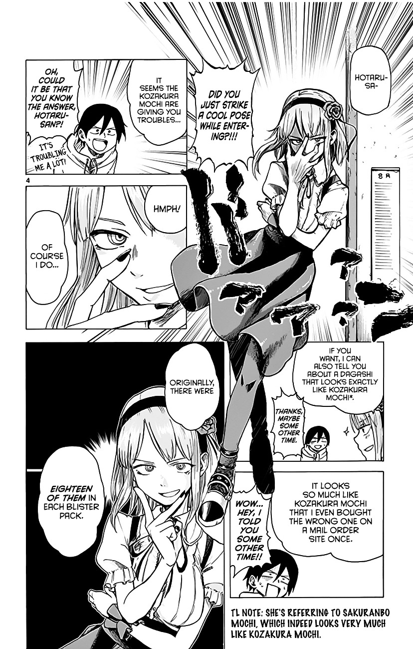 Dagashi Kashi Chapter 17 page 5 - Chapter 17 : Kozakura Mochi