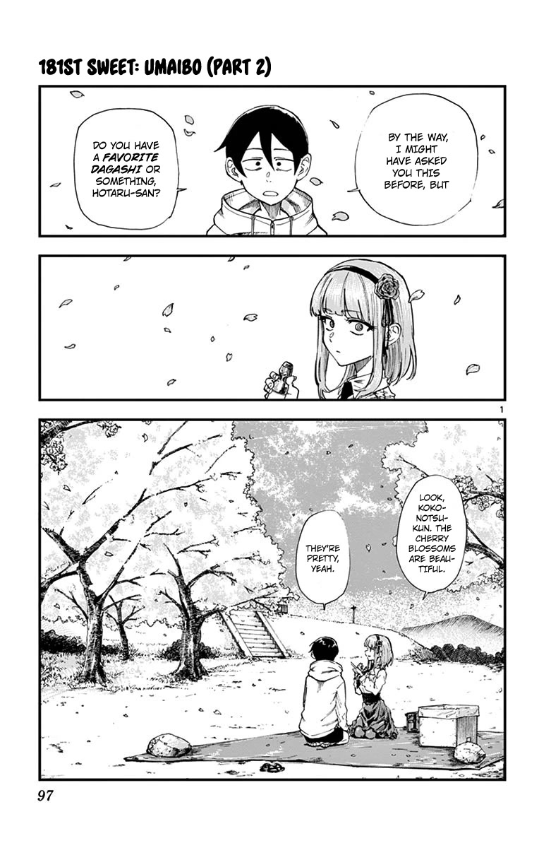 Dagashi Kashi Chapter 181 page 1 - Chapter 181: Umaibo (Part 2)