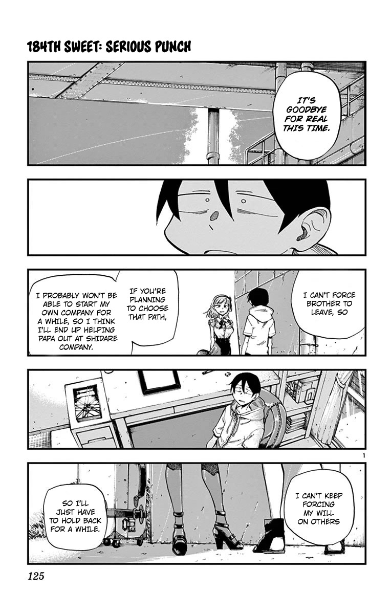 Dagashi Kashi Chapter 184 page 1 - Chapter 184: Serious Punch