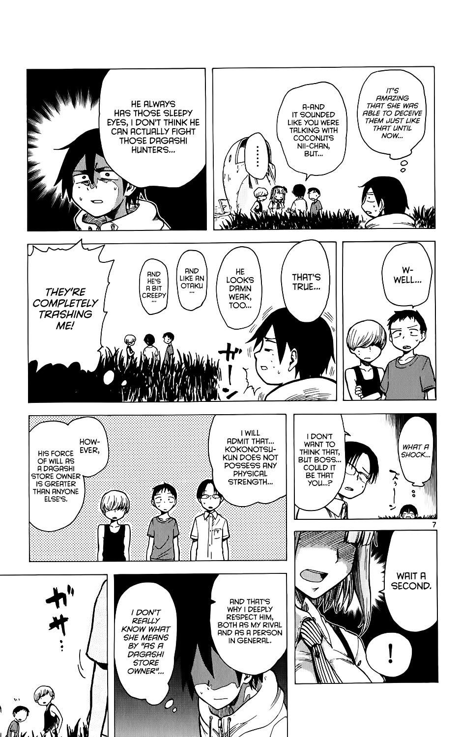 Dagashi Kashi Chapter 19 page 10 - Chapter 19 : Waku Waku Smartphone