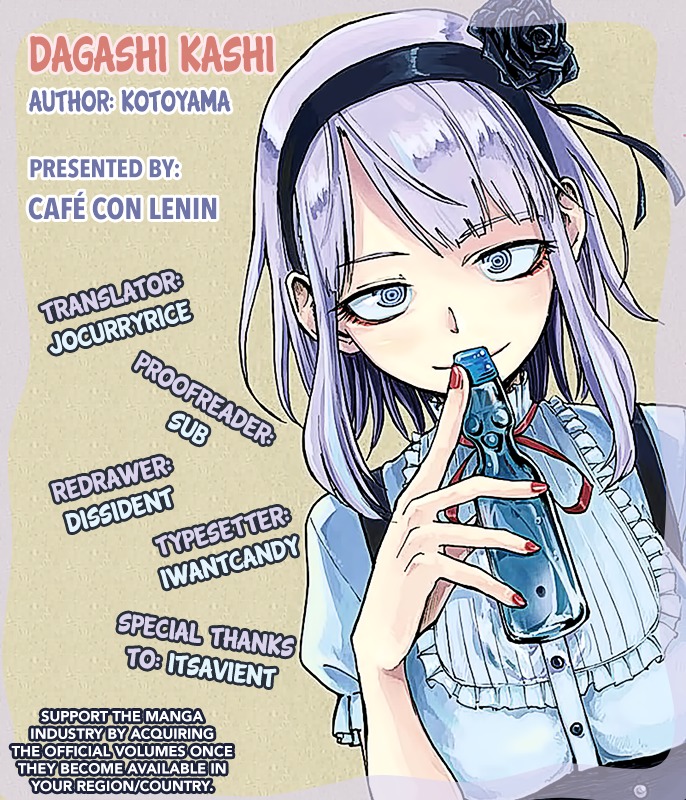 Dagashi Kashi Chapter 2.2 page 1 - Chapter 2 : Umai Bou (V2)