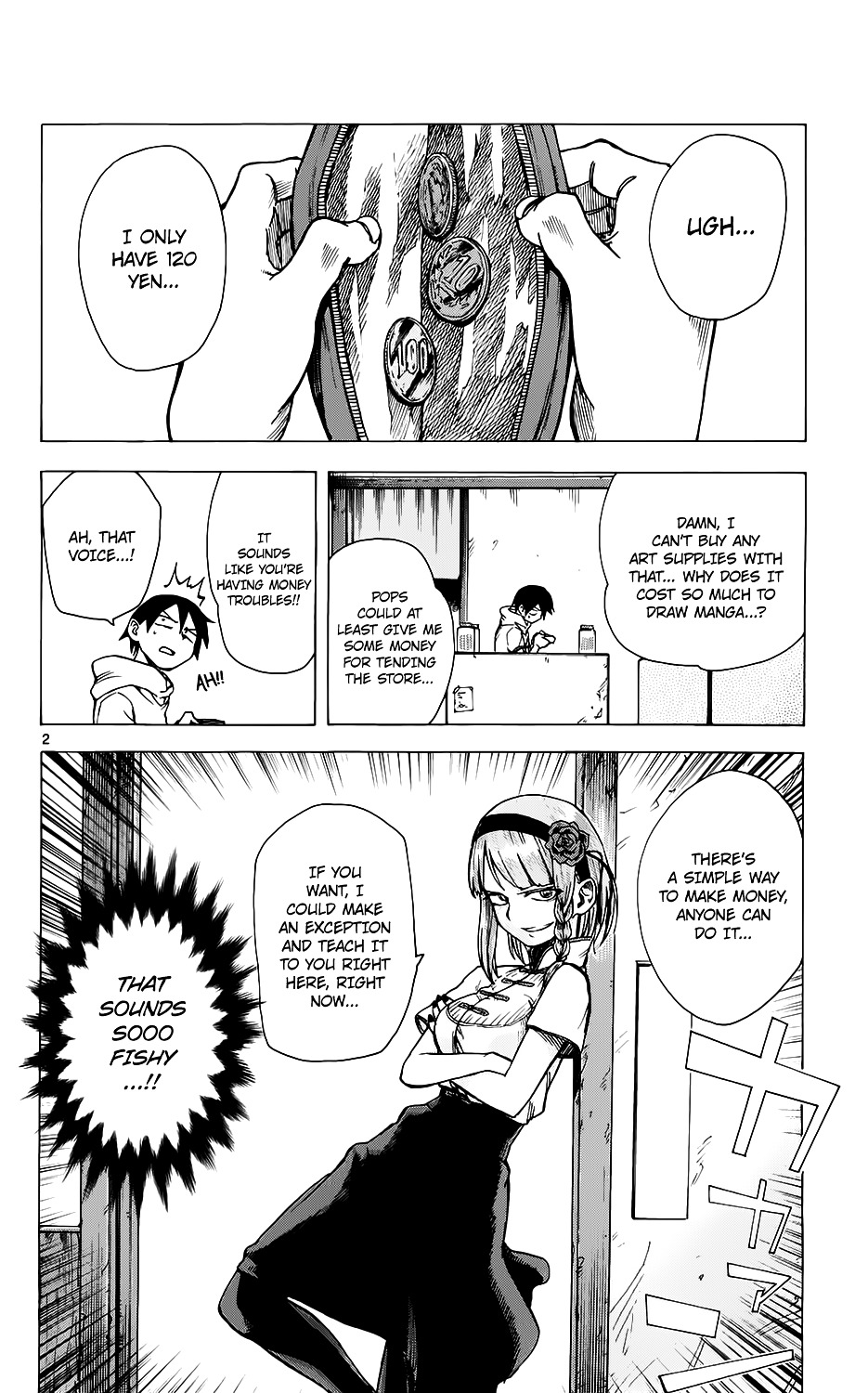 Dagashi Kashi Chapter 24 page 3 - Chapter 24 : Yatta! Men