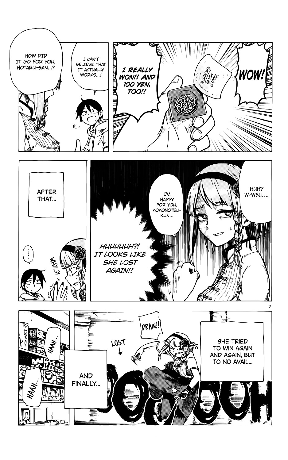 Dagashi Kashi Chapter 24 page 8 - Chapter 24 : Yatta! Men