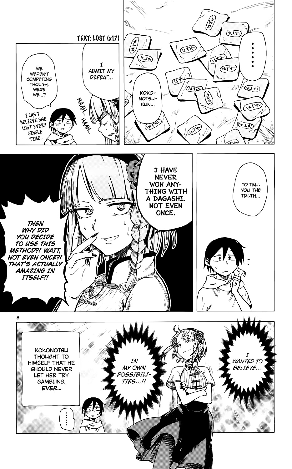 Dagashi Kashi Chapter 24 page 9 - Chapter 24 : Yatta! Men