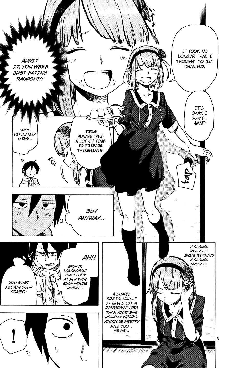 Dagashi Kashi Chapter 26 page 4 - Chapter 26 : American Cola