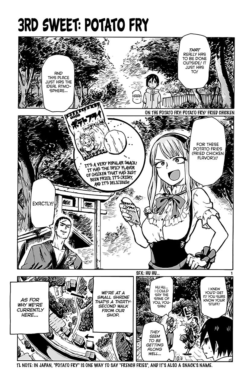 Dagashi Kashi Chapter 3 page 2 - Chapter 3 : Potato Fry