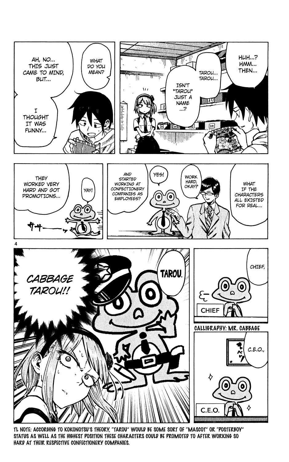 Dagashi Kashi Chapter 30 page 5 - Chapter 30 : Cabbage Tarou