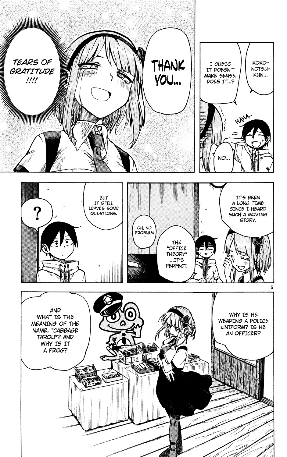 Dagashi Kashi Chapter 30 page 6 - Chapter 30 : Cabbage Tarou
