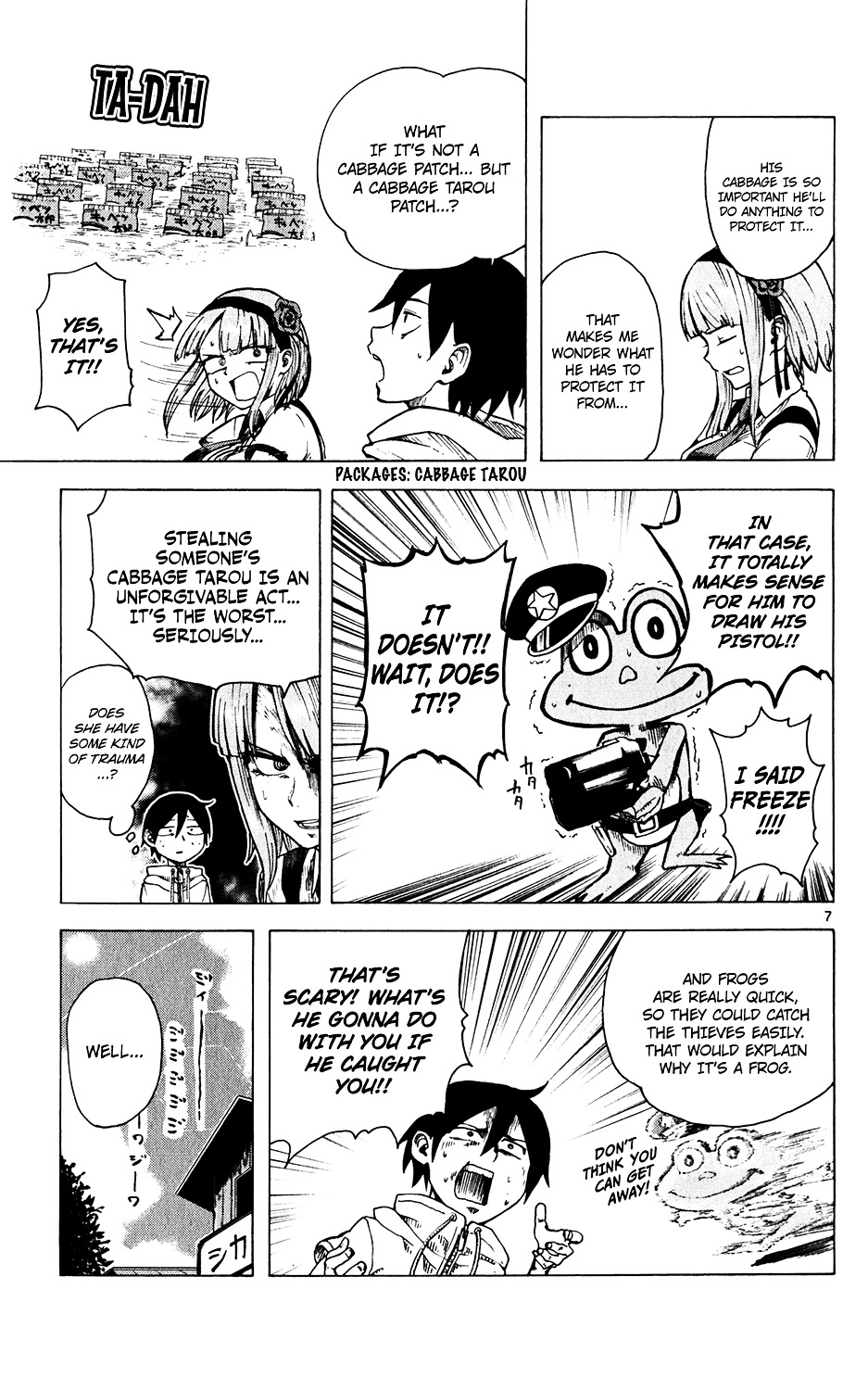 Dagashi Kashi Chapter 30 page 8 - Chapter 30 : Cabbage Tarou