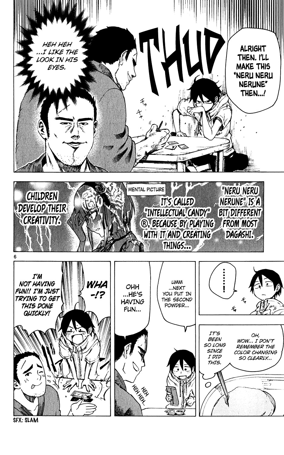 Dagashi Kashi Chapter 34.2 page 7 - Chapter 34 v2 : Neru Neru Nerune