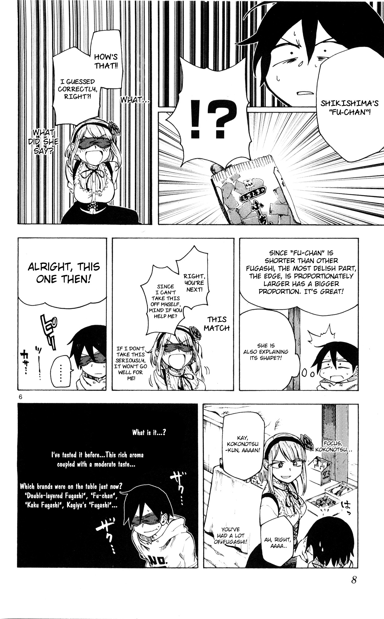 Dagashi Kashi Chapter 39 page 7 - Chapter 39 : Fugashi