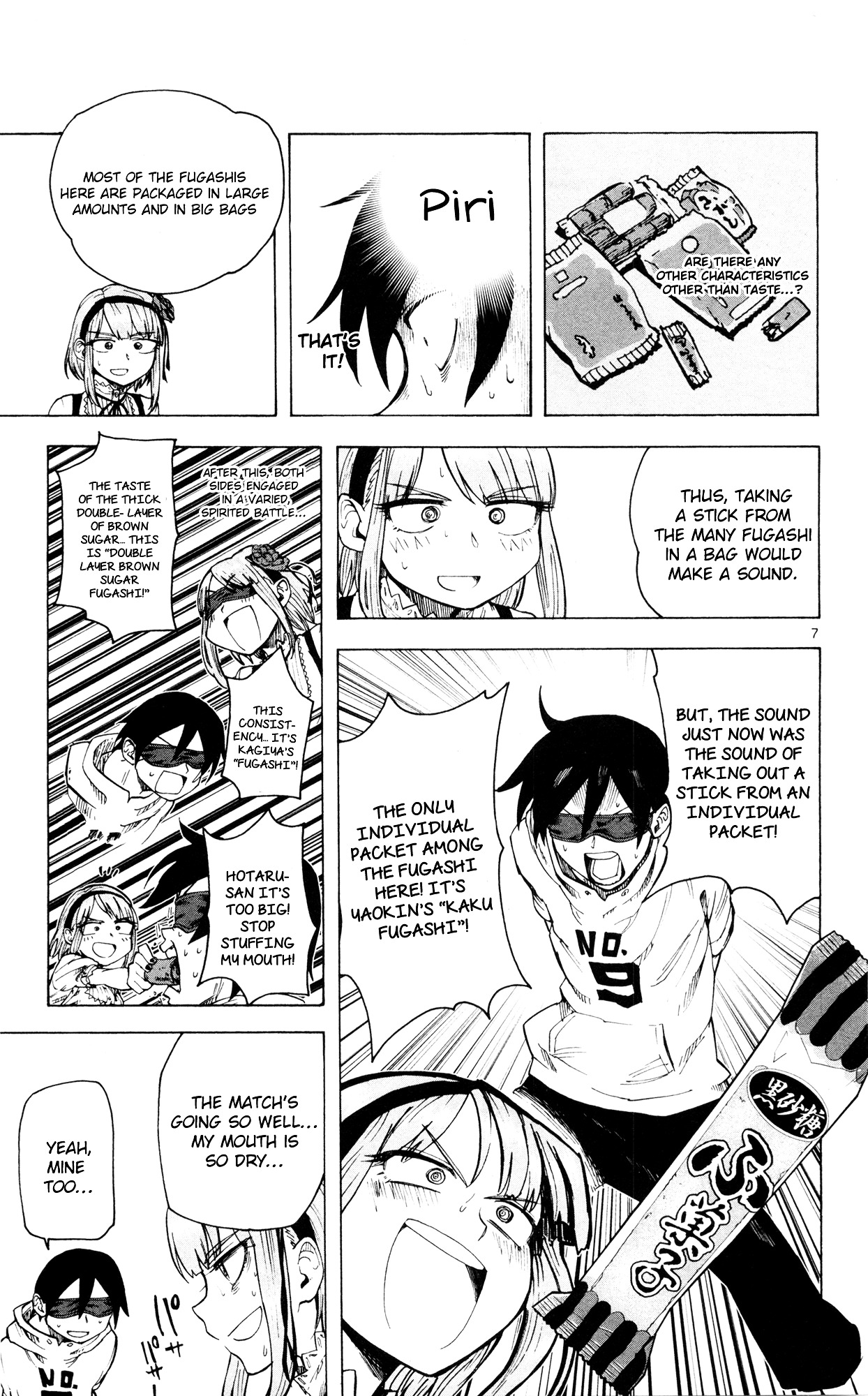 Dagashi Kashi Chapter 39 page 8 - Chapter 39 : Fugashi