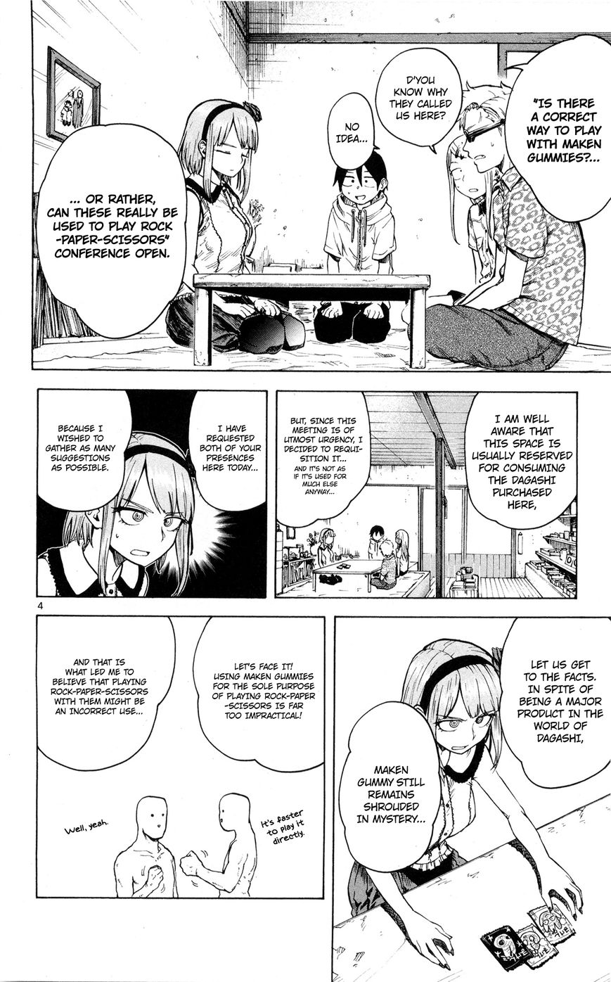Dagashi Kashi Chapter 43 page 5 - Chapter 43 : Maken Gummy