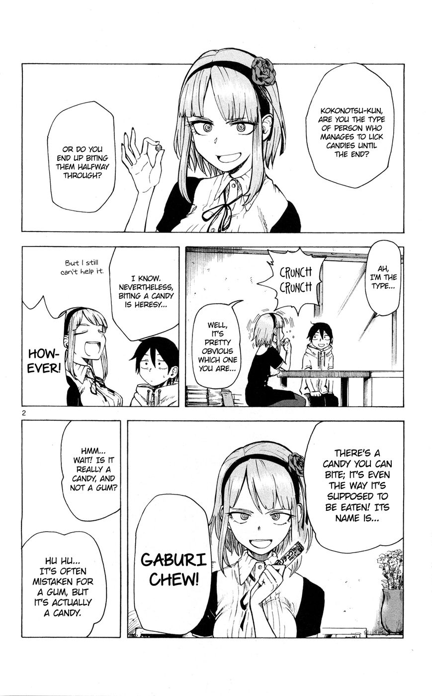 Dagashi Kashi Chapter 44 page 3 - Chapter 44 : Tsukuru Gaburi Chew