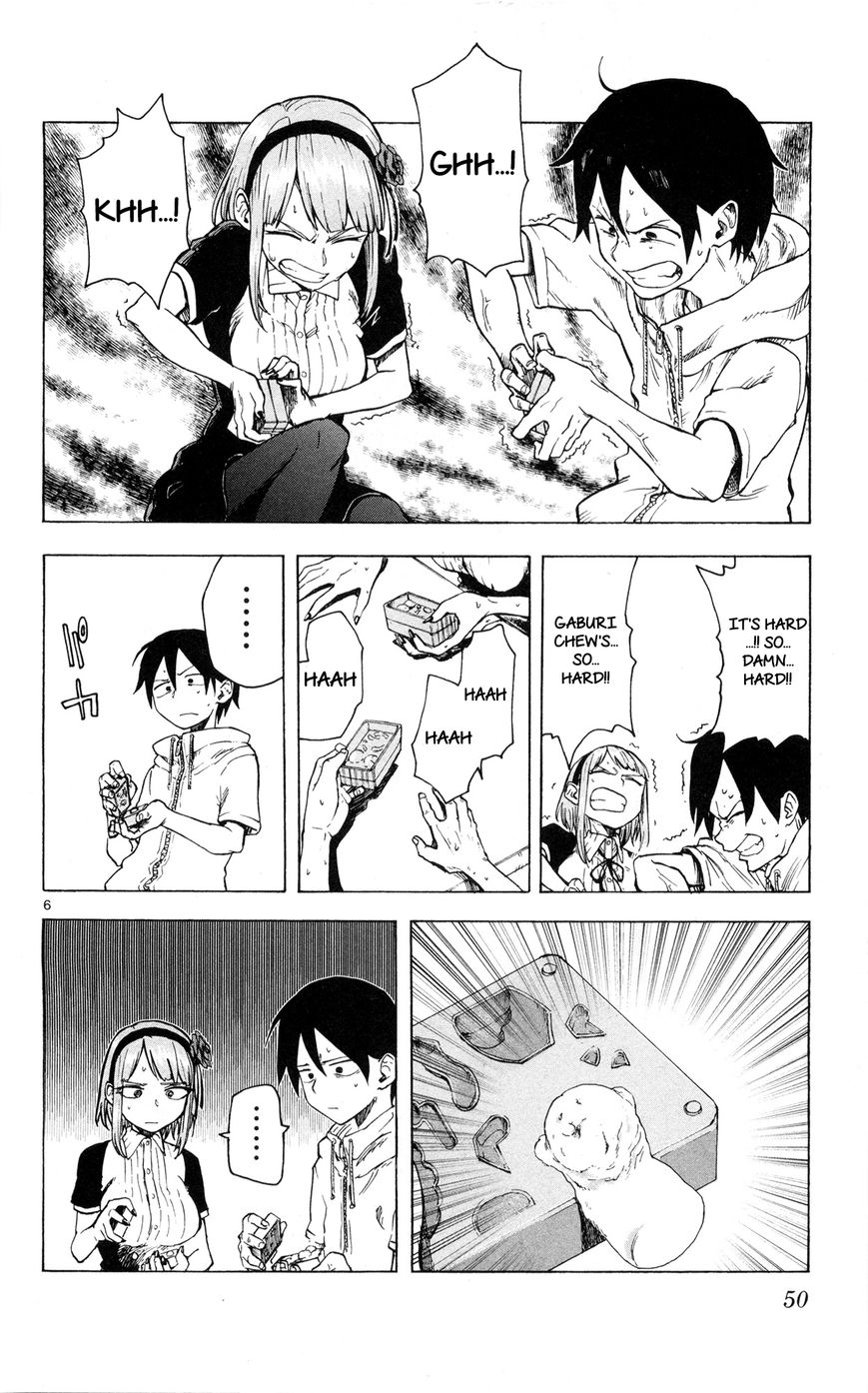 Dagashi Kashi Chapter 44 page 7 - Chapter 44 : Tsukuru Gaburi Chew
