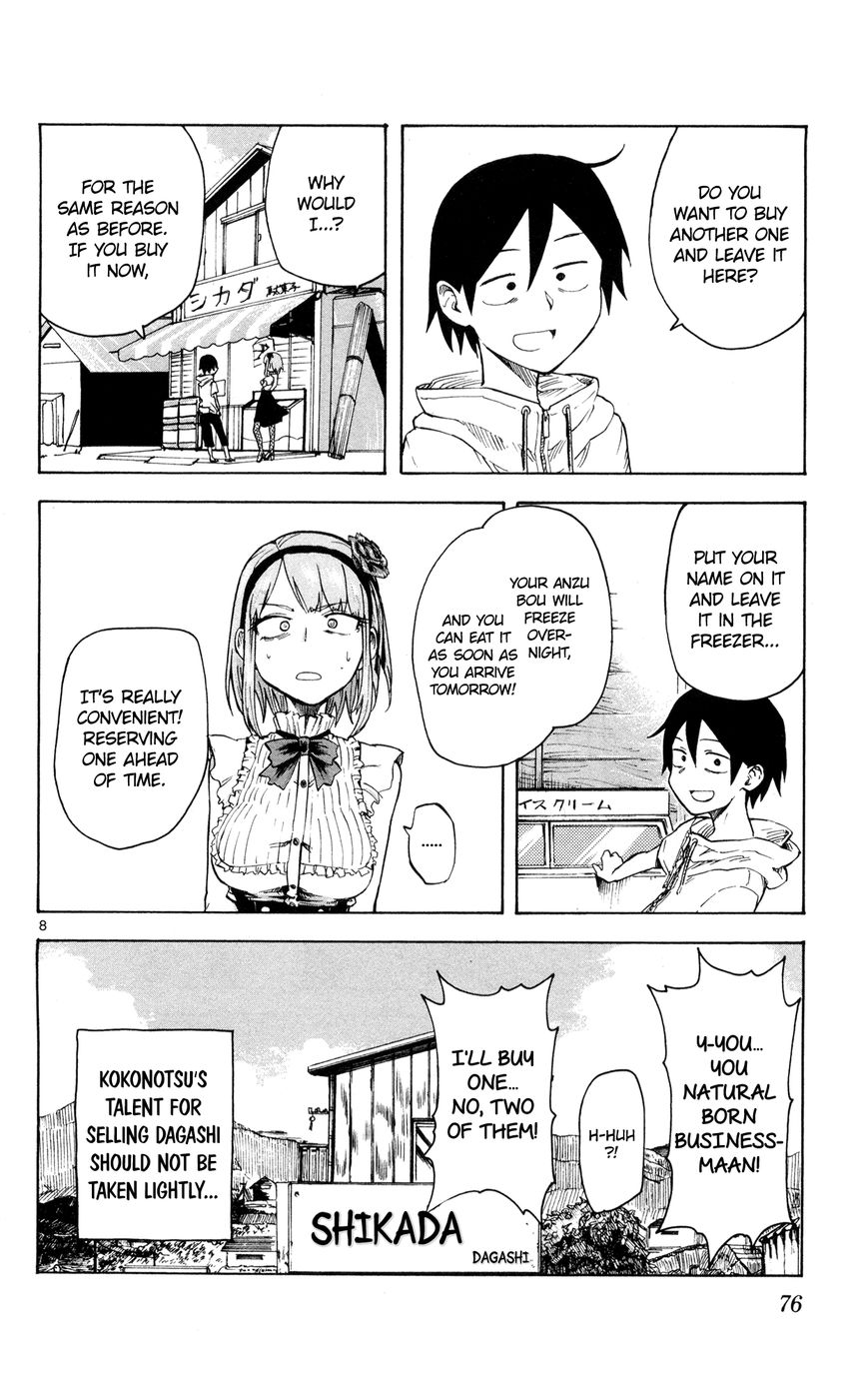 Dagashi Kashi Chapter 47 page 9 - Chapter 47 : Anzu Bou