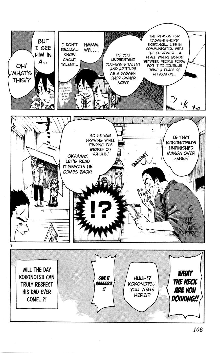 Dagashi Kashi Chapter 50 page 10 - Chapter 50 : Cola Gum