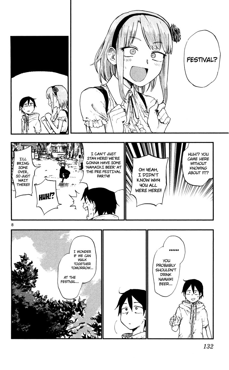 Dagashi Kashi Chapter 53 page 8 - Chapter 53 : Summer Festival (Part 1)