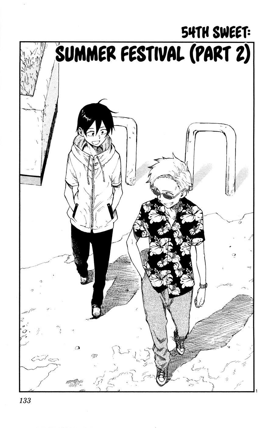 Dagashi Kashi Chapter 54 page 1 - Chapter 54 : Summer Festival (Part 2)