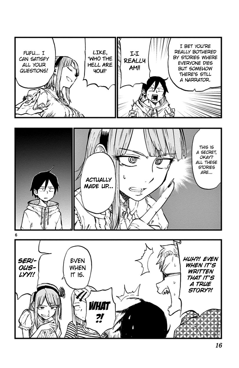 Dagashi Kashi Chapter 58 page 6 - Chapter 58 : Super scary story gum