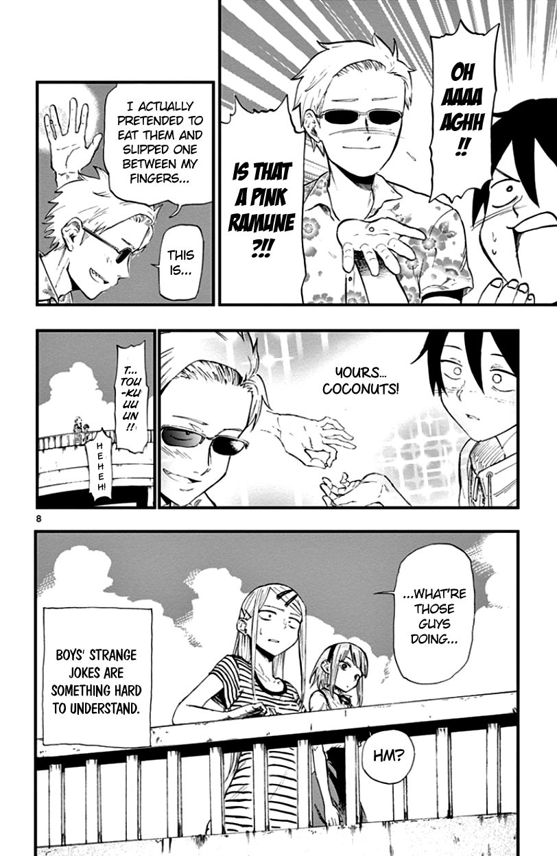 Dagashi Kashi Chapter 64 page 8 - Chapter 64 : Yes, I'm eating this