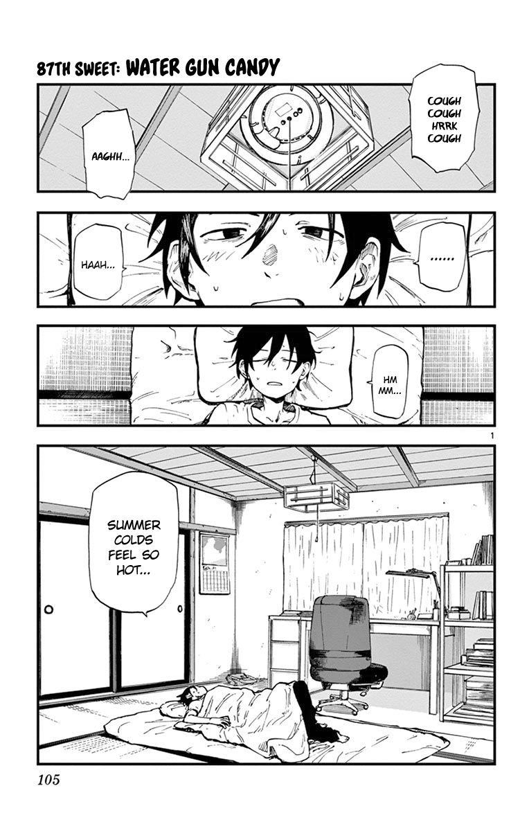 Dagashi Kashi Chapter 87 page 1 - Chapter 87 : Water Gun Candy