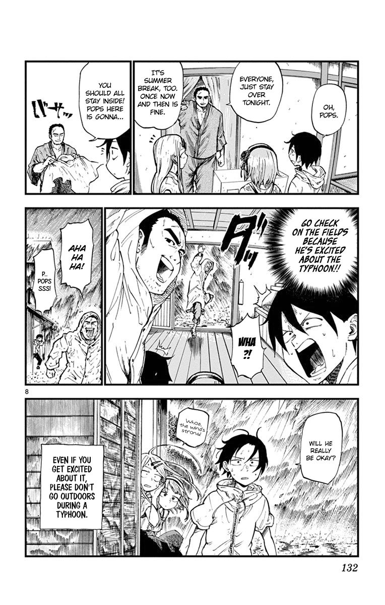 Dagashi Kashi Chapter 89 page 8 - Chapter 89 : Baseball Game Gum