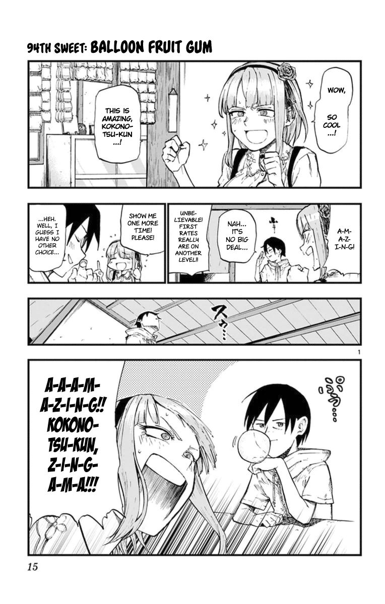 Dagashi Kashi Chapter 94 page 1 - Chapter 94 : Balloon Fruit Gum