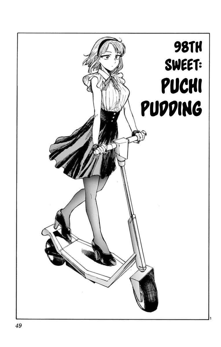Dagashi Kashi Chapter 98 page 1 - Chapter 98 : Puchi Pudding