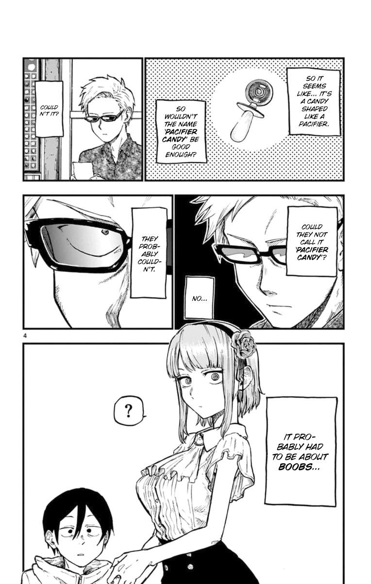 Dagashi Kashi Chapter 99 page 4 - Chapter 99 : Mini Boobs Candy