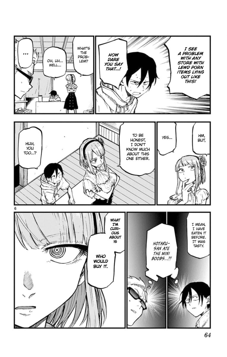 Dagashi Kashi Chapter 99 page 6 - Chapter 99 : Mini Boobs Candy
