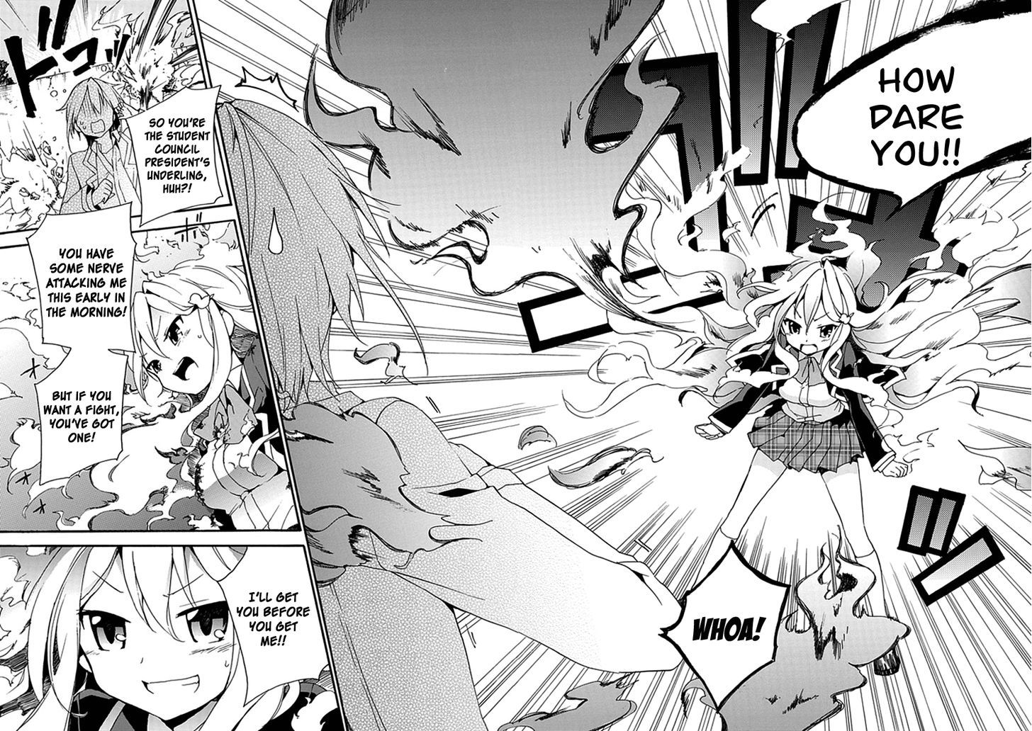 Dagasy - Houkago Chounouryoku Sensou Chapter 1 page 14 - Chapter 1 : Beautiful Burning Esper