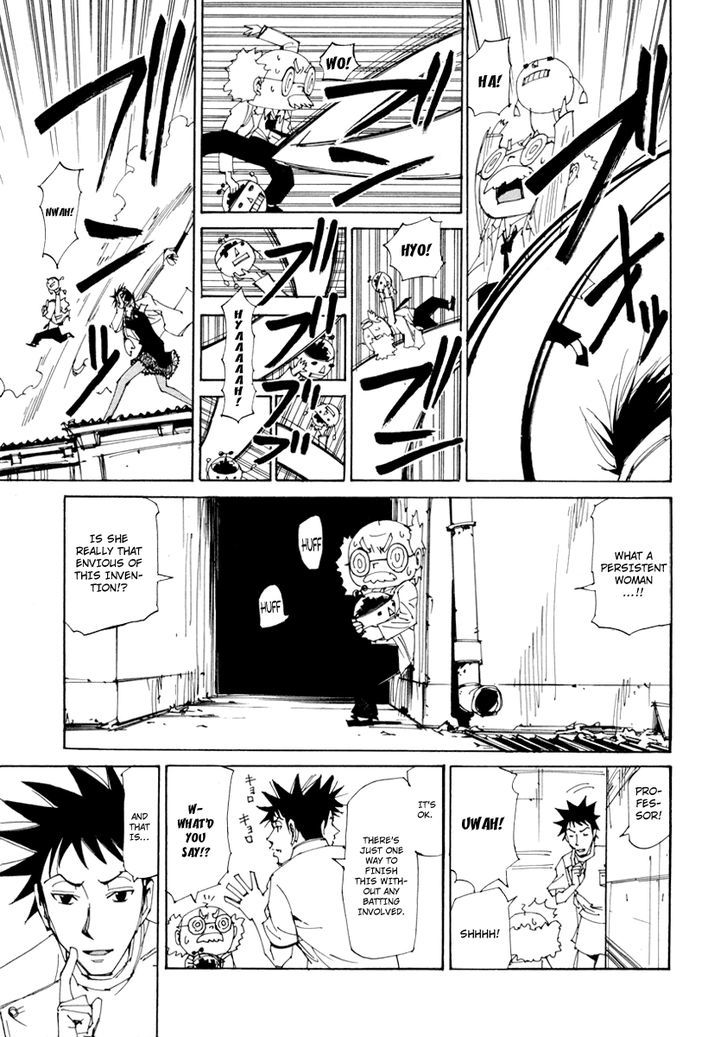 Dageki Joi Saori Chapter 12 page 11 - Chapter 12 : The Fleeing Professor