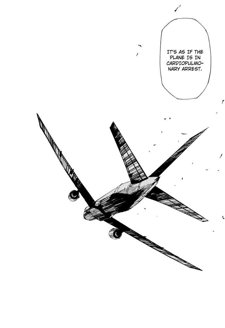 Dageki Joi Saori Chapter 14 page 14 - Chapter 14 : Cardiopulmonary Arrest in the Air