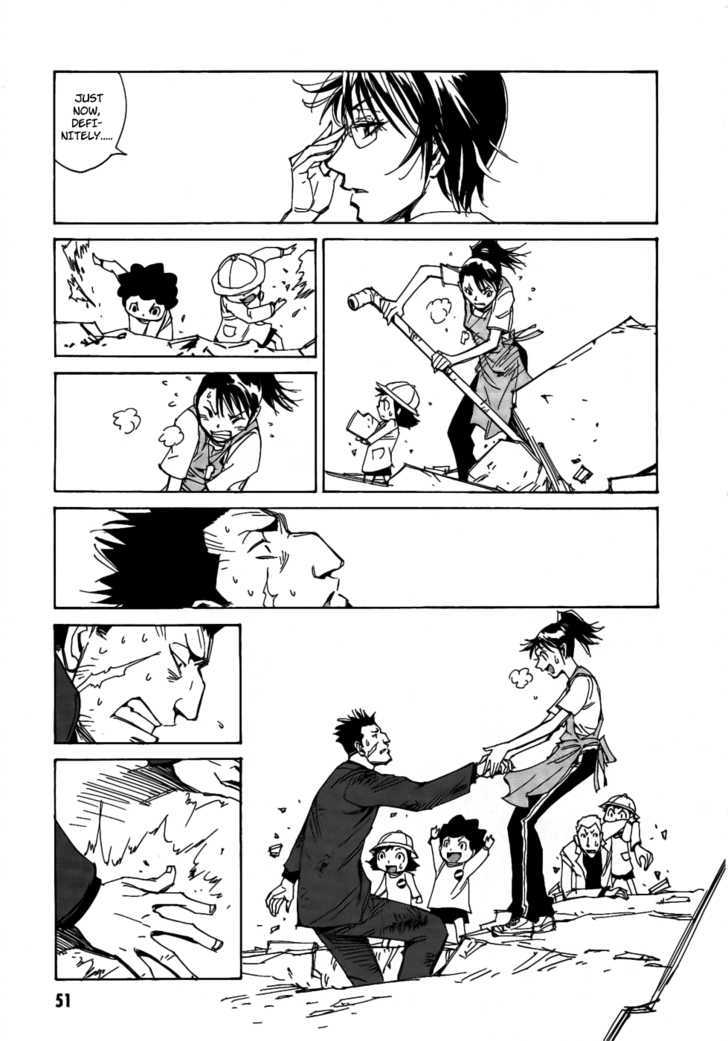 Dageki Joi Saori Chapter 2 page 22 - Chapter 2 : The Maliganant Tumor (of the) Yakuza