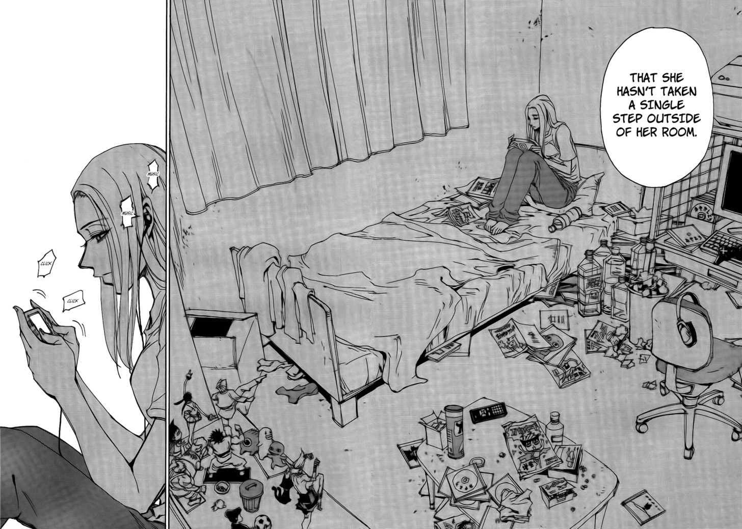 Dageki Joi Saori Chapter 3 page 6 - Chapter 3 : The Hikikomori Girl