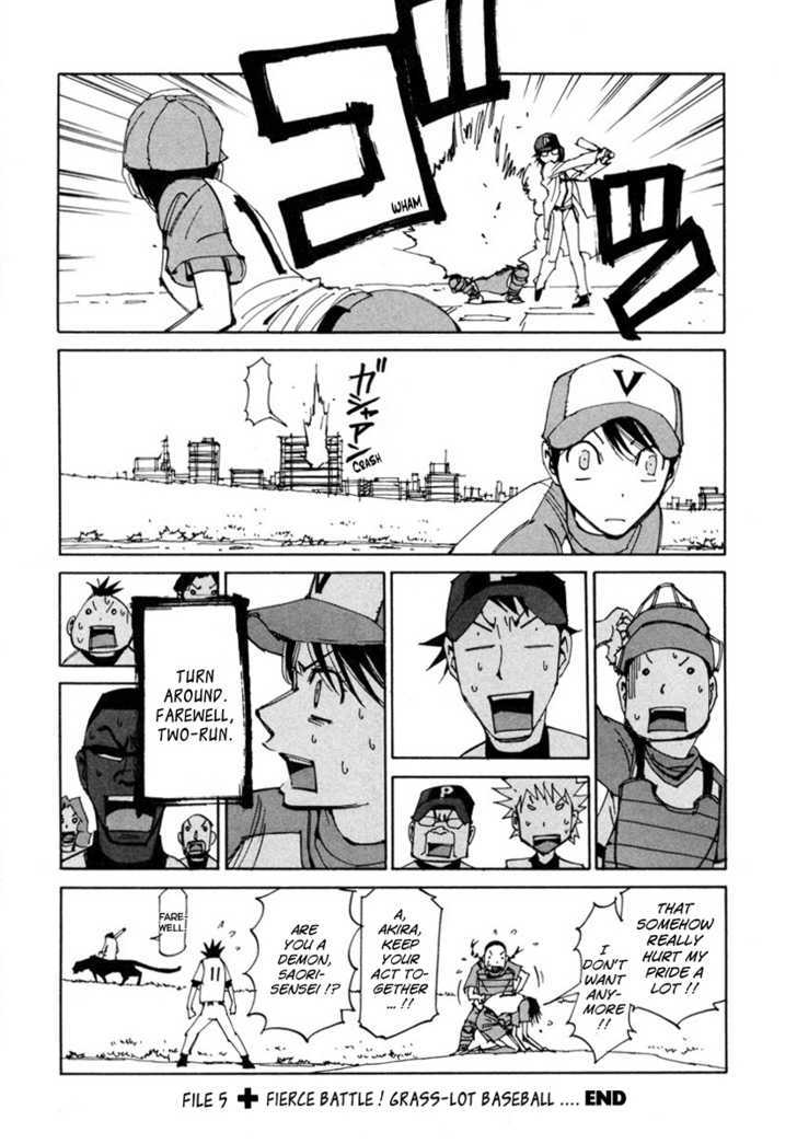 Dageki Joi Saori Chapter 5 page 30 - Chapter 5 : Fierce Battle! Grass-lot Baseball
