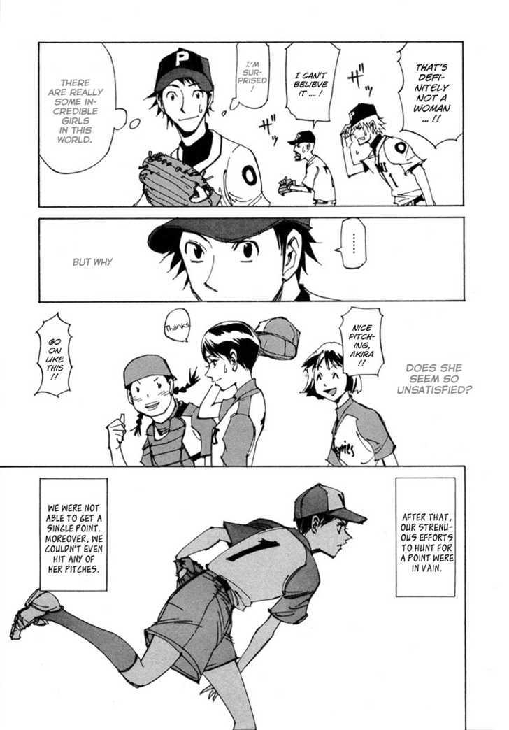 Dageki Joi Saori Chapter 5 page 9 - Chapter 5 : Fierce Battle! Grass-lot Baseball