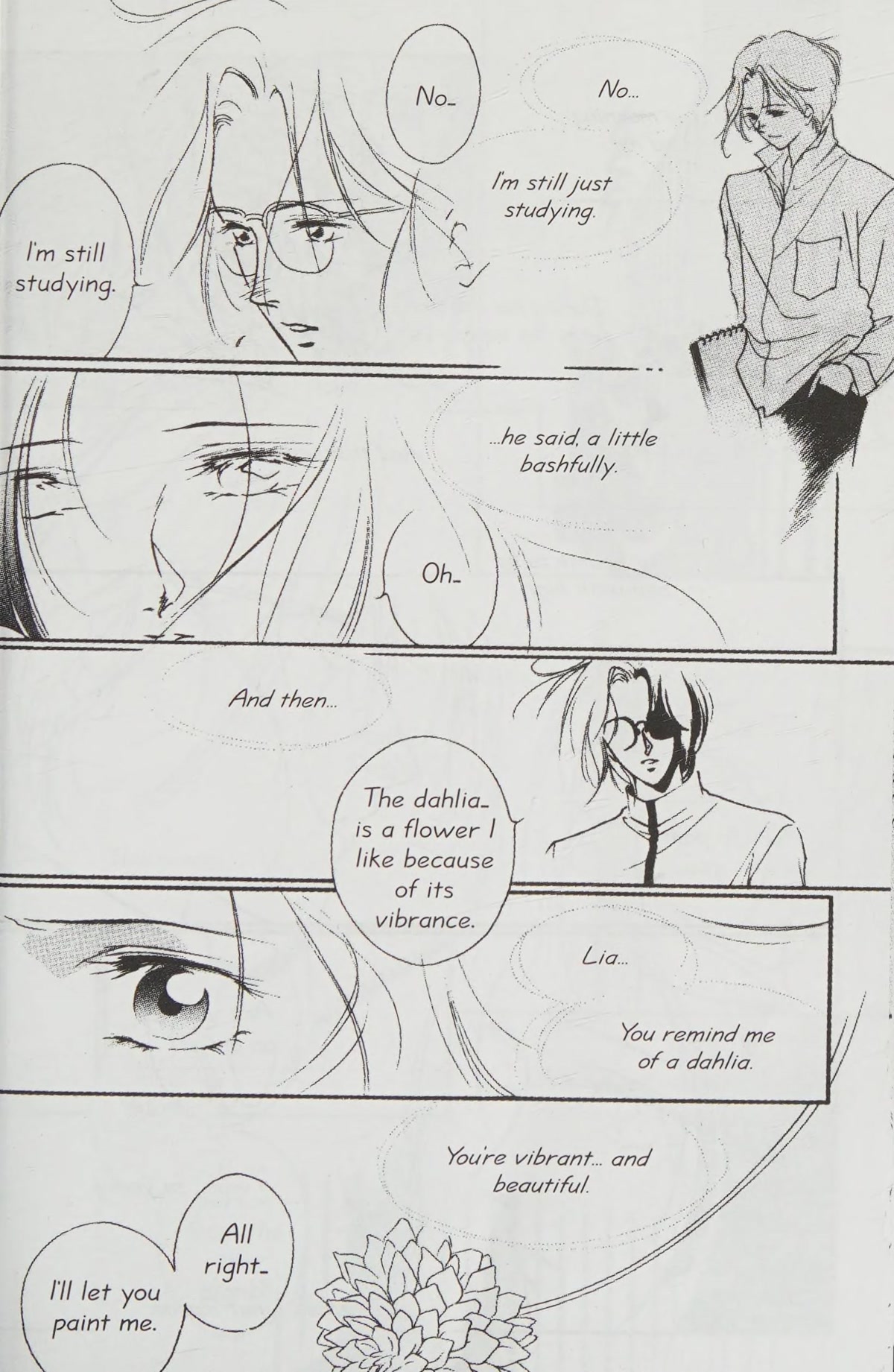 Dahlia the Vampire Chapter 3 page 38 - Chapter 3: CHINA BLUE [END]