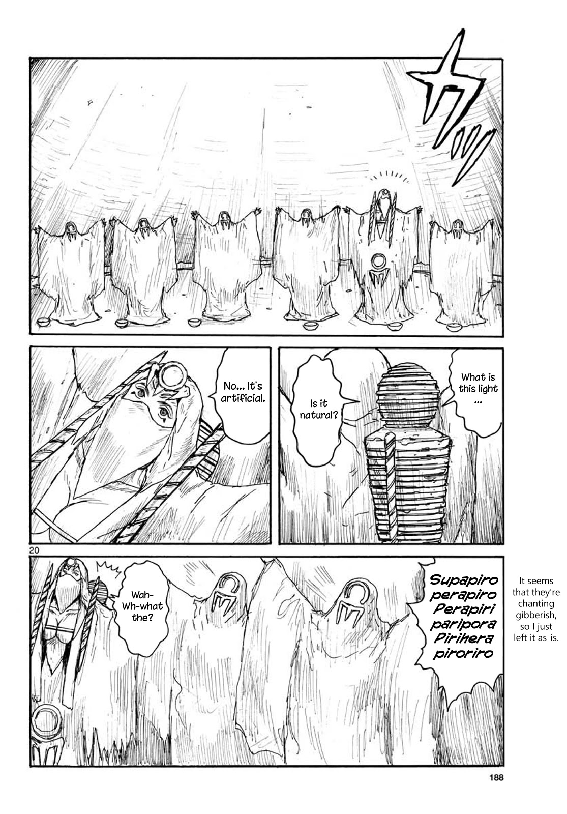 Dai Dark Chapter 14 page 19 - Chapter 14: Light Head Dark Side