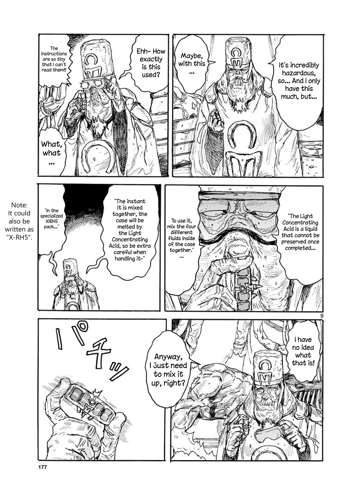 Dai Dark Chapter 14 page 8 - Chapter 14: Light Head Dark Side