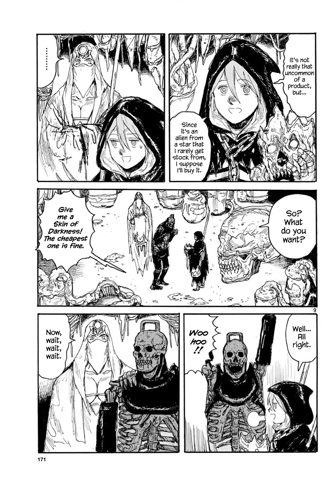 Dai Dark Chapter 15 page 9 - Chapter 15: How Much For Damemaru?